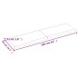 Tischplatte Hellbraun 160x50x4 cm Massivholz Eiche Behandelt Tischplatte Hellbraun 160x50x4 cm Massivholz Eiche Behandelt