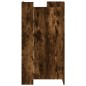 vidaXL Schuhschrank Räuchereiche 52x37,5x100 cm Holzwerkstoff vidaXL Schuhschrank Räuchereiche 52x37,5x100 cm Holzwerkstoff