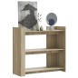 vidaXL Konsolentisch Sonoma-Eiche 100x35x90 cm Holzwerkstoff vidaXL Konsolentisch Sonoma-Eiche 100x35x90 cm Holzwerkstoff