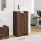 vidaXL Schuhschrank Braun Eichen-Optik 52x37,5x100 cm Holzwerkstoff vidaXL Schuhschrank Braun Eichen-Optik 52x37,5x100 cm Holzwerkstoff