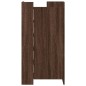 vidaXL Schuhschrank Braun Eichen-Optik 52x37,5x100 cm Holzwerkstoff vidaXL Schuhschrank Braun Eichen-Optik 52x37,5x100 cm Holzwerkstoff