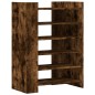 vidaXL Schuhschrank Räuchereiche 74,5x37,5x100 cm Holzwerkstoff vidaXL Schuhschrank Räuchereiche 74,5x37,5x100 cm Holzwerkstoff