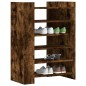 vidaXL Schuhschrank Räuchereiche 74,5x37,5x100 cm Holzwerkstoff vidaXL Schuhschrank Räuchereiche 74,5x37,5x100 cm Holzwerkstoff