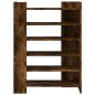 vidaXL Schuhschrank Räuchereiche 74,5x37,5x100 cm Holzwerkstoff vidaXL Schuhschrank Räuchereiche 74,5x37,5x100 cm Holzwerkstoff