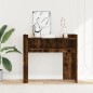 vidaXL Konsolentisch Räuchereiche 100x35x90 cm Holzwerkstoff vidaXL Konsolentisch Räuchereiche 100x35x90 cm Holzwerkstoff