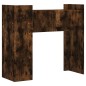 vidaXL Konsolentisch Räuchereiche 100x35x90 cm Holzwerkstoff vidaXL Konsolentisch Räuchereiche 100x35x90 cm Holzwerkstoff