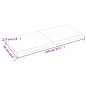 Tischplatte Hellbraun 140x60x4 cm Massivholz Eiche Behandelt Tischplatte Hellbraun 140x60x4 cm Massivholz Eiche Behandelt