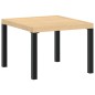 vidaXL 5-tlg. Garten-Sofagarnitur mit Kissen Schwarz Stahl vidaXL 5-tlg. Garten-Sofagarnitur mit Kissen Schwarz Stahl