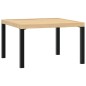 vidaXL 7-tlg. Garten-Sofagarnitur mit Kissen Schwarz Aluminium vidaXL 7-tlg. Garten-Sofagarnitur mit Kissen Schwarz Aluminium