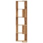 vidaXL Eck-Bücherregal 5 Böden Artisan-Eiche 50x50x179cm Holzwerkstoff vidaXL Eck-Bücherregal 5 Böden Artisan-Eiche 50x50x179cm Holzwerkstoff