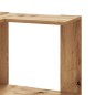 vidaXL Eck-Bücherregal 5 Böden Artisan-Eiche 50x50x179cm Holzwerkstoff vidaXL Eck-Bücherregal 5 Böden Artisan-Eiche 50x50x179cm Holzwerkstoff