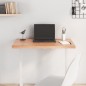 Tischplatte Hellbraun 80x60x4 cm Massivholz Eiche Behandelt Tischplatte Hellbraun 80x60x4 cm Massivholz Eiche Behandelt
