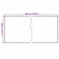 vidaXL Anhängernetz Grün 2x3,5 m HDPE vidaXL Anhängernetz Grün 2x3,5 m HDPE