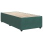 vidaXL Boxspringbett mit Matratze Dunkelgrün 80x200 cm Samt vidaXL Boxspringbett mit Matratze Dunkelgrün 80x200 cm Samt