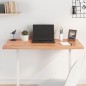 Tischplatte Hellbraun 100x40x4 cm Massivholz Eiche Behandelt Tischplatte Hellbraun 100x40x4 cm Massivholz Eiche Behandelt