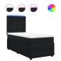 vidaXL Boxspringbett mit Matratze Schwarz 90x200 cm Samt vidaXL Boxspringbett mit Matratze Schwarz 90x200 cm Samt