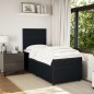 vidaXL Boxspringbett mit Matratze Schwarz 90x200 cm Samt vidaXL Boxspringbett mit Matratze Schwarz 90x200 cm Samt