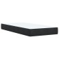 vidaXL Boxspringbett mit Matratze Schwarz 90x200 cm Samt vidaXL Boxspringbett mit Matratze Schwarz 90x200 cm Samt