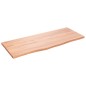 Tischplatte Hellbraun 100x40x2 cm Massivholz Eiche Behandelt Tischplatte Hellbraun 100x40x2 cm Massivholz Eiche Behandelt