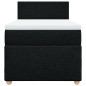 vidaXL Boxspringbett mit Matratze Schwarz 90x190 cm Stoff vidaXL Boxspringbett mit Matratze Schwarz 90x190 cm Stoff
