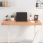 vidaXL Tischplatte Hellbraun 100x50x(2-6)cm Massivholz Eiche Behandelt vidaXL Tischplatte Hellbraun 100x50x(2-6)cm Massivholz Eiche Behandelt