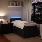 vidaXL Boxspringbett mit Matratze Schwarz 80x200 cm Samt vidaXL Boxspringbett mit Matratze Schwarz 80x200 cm Samt