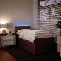 vidaXL Boxspringbett mit Matratze Rosa 90x190 cm Samt vidaXL Boxspringbett mit Matratze Rosa 90x190 cm Samt