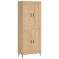 Highboard Sonoma-Eiche 69,5x34x180 cm Holzwerkstoff Highboard Sonoma-Eiche 69,5x34x180 cm Holzwerkstoff
