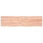 Tischplatte Hellbraun 160x40x4 cm Massivholz Eiche Behandelt Tischplatte Hellbraun 160x40x4 cm Massivholz Eiche Behandelt