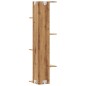 vidaXL Wand-Eckregal Artisan-Eiche 36,5x36,5x140 cm Holzwerkstoff vidaXL Wand-Eckregal Artisan-Eiche 36,5x36,5x140 cm Holzwerkstoff