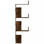 vidaXL Wand-Eckregal Räuchereiche 45x45x147 cm Holzwerkstoff vidaXL Wand-Eckregal Räuchereiche 45x45x147 cm Holzwerkstoff