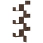 vidaXL Wand-Eckregal Braun Eichen-Optik 45x45x147 cm Holzwerkstoff vidaXL Wand-Eckregal Braun Eichen-Optik 45x45x147 cm Holzwerkstoff