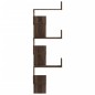 vidaXL Wand-Eckregal Braun Eichen-Optik 45x45x147 cm Holzwerkstoff vidaXL Wand-Eckregal Braun Eichen-Optik 45x45x147 cm Holzwerkstoff
