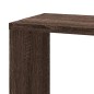 vidaXL Wand-Eckregal Braun Eichen-Optik 45x45x147 cm Holzwerkstoff vidaXL Wand-Eckregal Braun Eichen-Optik 45x45x147 cm Holzwerkstoff