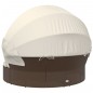 vidaXL Sonneninsel mit Dach und Kissen Braun Poly Rattan vidaXL Sonneninsel mit Dach und Kissen Braun Poly Rattan