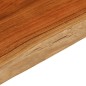 vidaXL Tischplatte 90x40x3,8 cm Rechteckig Massivholz Akazie Baumkante vidaXL Tischplatte 90x40x3,8 cm Rechteckig Massivholz Akazie Baumkante