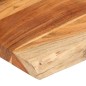 vidaXL Tischplatte 160x40x3,8cm Rechteckig Massivholz Akazie Baumkante vidaXL Tischplatte 160x40x3,8cm Rechteckig Massivholz Akazie Baumkante