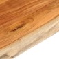 vidaXL Tischplatte 160x40x3,8cm Rechteckig Massivholz Akazie Baumkante vidaXL Tischplatte 160x40x3,8cm Rechteckig Massivholz Akazie Baumkante