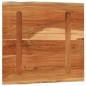 vidaXL Tischplatte 60x60x3,8cm Quadratisch Massivholz Akazie Baumkante vidaXL Tischplatte 60x60x3,8cm Quadratisch Massivholz Akazie Baumkante