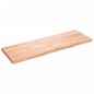 Tischplatte Hellbraun 180x60x6 cm Massivholz Eiche Behandelt Tischplatte Hellbraun 180x60x6 cm Massivholz Eiche Behandelt