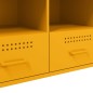 vidaXL TV-Schrank Senfgelb 100,5x39x50,5 cm Kaltgewalzter Stahl vidaXL TV-Schrank Senfgelb 100,5x39x50,5 cm Kaltgewalzter Stahl