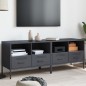 vidaXL TV-Schränke 2 Stk. Anthrazit 68x39x50,5 cm Kaltgewalzter Stahl vidaXL TV-Schränke 2 Stk. Anthrazit 68x39x50,5 cm Kaltgewalzter Stahl