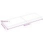 Tischplatte Hellbraun 180x60x6 cm Massivholz Eiche Behandelt Tischplatte Hellbraun 180x60x6 cm Massivholz Eiche Behandelt