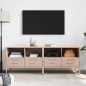 vidaXL TV-Schränke 2 Stk. Rosa 68x39x50,5 cm Kaltgewalzter Stahl vidaXL TV-Schränke 2 Stk. Rosa 68x39x50,5 cm Kaltgewalzter Stahl