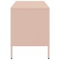 vidaXL TV-Schränke 2 Stk. Rosa 68x39x50,5 cm Kaltgewalzter Stahl vidaXL TV-Schränke 2 Stk. Rosa 68x39x50,5 cm Kaltgewalzter Stahl