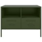 vidaXL TV-Schränke 2 Stk. Olivgrün 68x39x50,5 cm Kaltgewalzter Stahl vidaXL TV-Schränke 2 Stk. Olivgrün 68x39x50,5 cm Kaltgewalzter Stahl