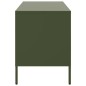 vidaXL TV-Schränke 2 Stk. Olivgrün 68x39x50,5 cm Kaltgewalzter Stahl vidaXL TV-Schränke 2 Stk. Olivgrün 68x39x50,5 cm Kaltgewalzter Stahl
