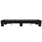 vidaXL Bettgestell Schwarz 120x190 cm Holzwerkstoff und Metall vidaXL Bettgestell Schwarz 120x190 cm Holzwerkstoff und Metall