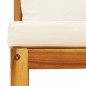 vidaXL 6-tlg. Garten-Sofagarnitur mit Kissen Massivholz Akazie vidaXL 6-tlg. Garten-Sofagarnitur mit Kissen Massivholz Akazie