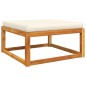 vidaXL 6-tlg. Garten-Sofagarnitur mit Kissen Massivholz Akazie vidaXL 6-tlg. Garten-Sofagarnitur mit Kissen Massivholz Akazie